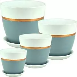 Комплект горшков для цветов Сады Аурики