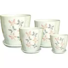 Комплект горшков для цветов Сады Аурики РС09 Бутон Вальс люкс 045315