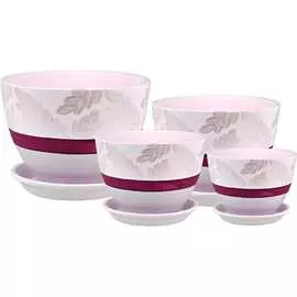 Комплект горшков для цветов Сады Аурики