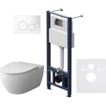 Комплект инсталляция AM.PM Pro L Awe FlashClean IS49001.111700