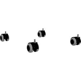 Комплект колес к офисным тумбам Диком