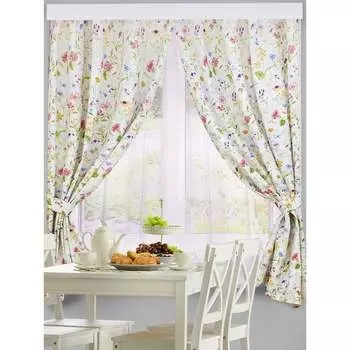 Комплект коротких штор для кухни Altali