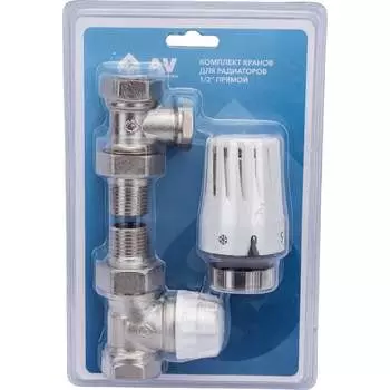 Комплект кранов для радиатора AV Engineering AVE144212