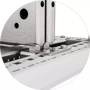 Комплект крепления для монтажных панелей УЗОЛА задняя стенка к задней стенке RS52 UR33400020201