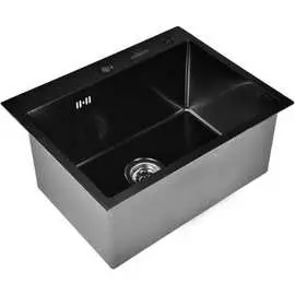 Комплект кухонная мойка WISENT WS35848B/W302644B/W405B/WGER010