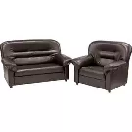 Комплект Мягкий Офис коричневый МО1-203КОР