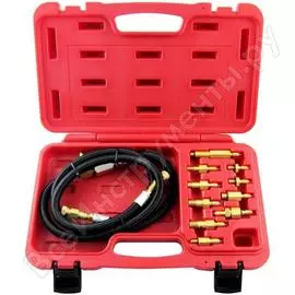 Комплект переходников для обслуживания топливных систем впрыска европейских автомобилей МАСТАК 120-03015C