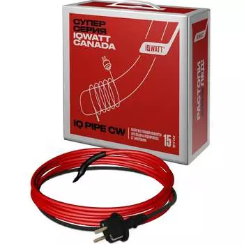 Комплект постоянной мощности для защиты водопровода от замерзания IQWATT IQ PIPE CW 718