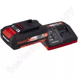 Стартовый набор einhell pxc starter kit 18v 1,5ah 4512021