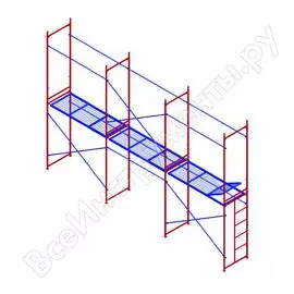 Комплект рамных лесов Мега 772