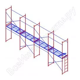 Комплект рамных лесов Мега 773