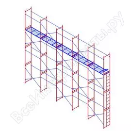 Комплект рамных лесов Мега 784