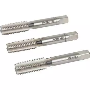 Комплект ручных метчиков Debever Machining Solutions M16х2, HSS, DIN 352, ISO2/6H (3 шт.) DB-30160