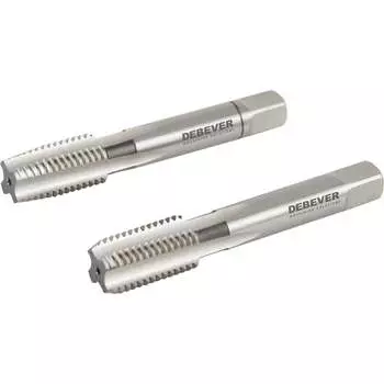 Комплект ручных метчиков Debever Machining Solutions MF8х1, HSS, DIN 2181, ISO2/6H (2 шт.) DB-3008010