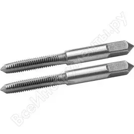 Комплект ручных метчиков зубр мастер м5 x 0,5 4-28006-05-0.5-h2