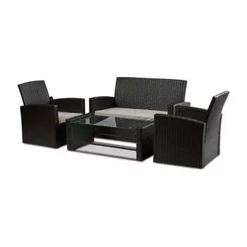 Комплект садовой мебели Divan24 из искусственного ротанга 70300338