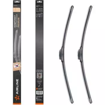 Комплект щеток стеклоочистителя Airline PREMIUM AWBM001