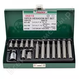 Комплект бит HANS 6615