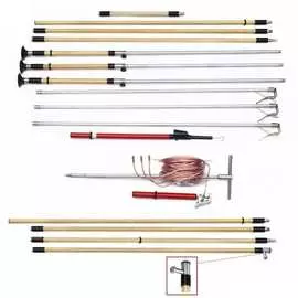 Комплект штанг для заземления Электро Трейд ВЛ КШЗ-10Э-1Ш ET-Z214-25