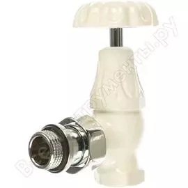 Угловой комплект для радиатора SR Rubinetterie Old Style K337-1500VC0A