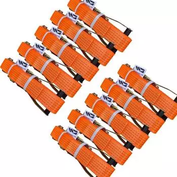 Комплект стяжных кольцевых ремней для крепления груза Grosco RSTK03008C0