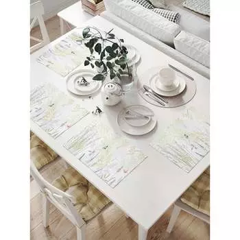 Комплект тканевых салфеток для сервировки стола JOYARTY np_32392