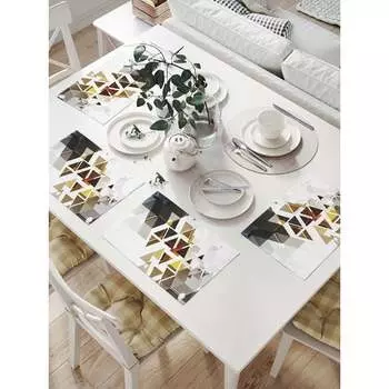 Комплект тканевых салфеток для сервировки стола JOYARTY np_30300