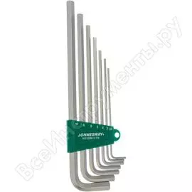 Набор шестигранников Jonnesway EXTRA LONG H03SM107S