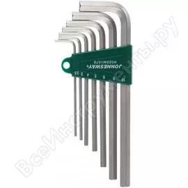 Набор шестигранников Jonnesway LONG H02SM107S