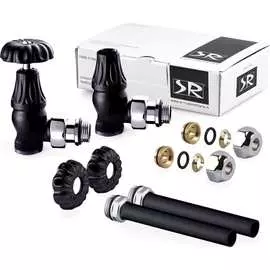 Комплект угловых вентилей SR Rubinetterie Floral Old Style A339-1500VCPS