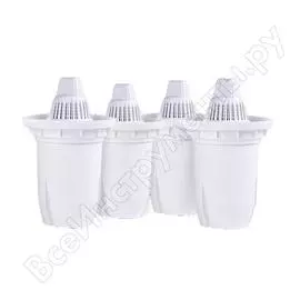 Комплект универсальных картриджей ecosoft наша вода 3+1 для фильтров-кувшинов crvkab4