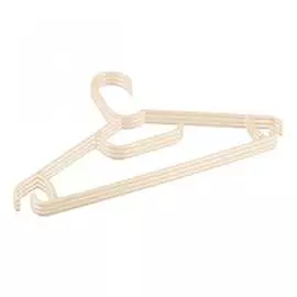 Комплект вешалок для легкой одежды Бытпласт 431235430