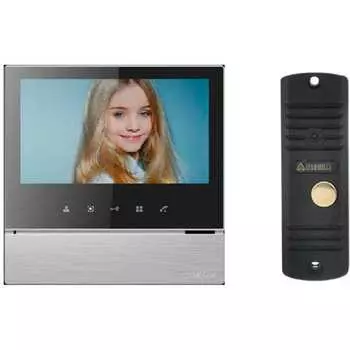Комплект видеодомофона и вызывной панели COMMAX
