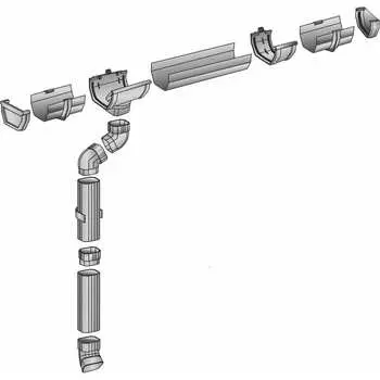 Комплект водосточной системы VN
