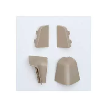 Комплект заглушек к плинтусу для столешниц ООО ДЕКОПЛИНТ ДЖОКЕР 1094