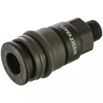 Композитное пневматическое быстроразъемное соединение WIEDERKRAFT WDK-820SM
