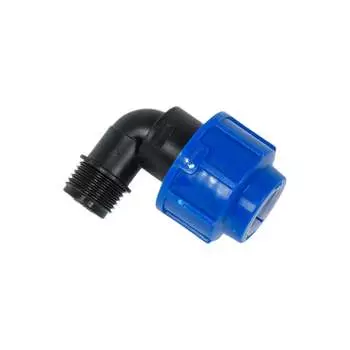 Компрессионный отвод для ПЭ труб LAMMIN Lm34008020015