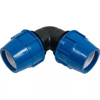 Компрессионный отвод для ПЭ труб LAMMIN Lm34009075075