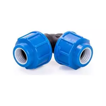 Компрессионный отвод для ПЭ труб LAMMIN Lm34009110110