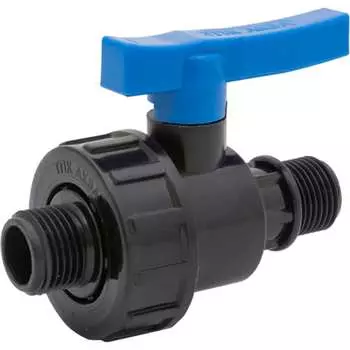 Компрессионный шаровой кран Политэк ТПК-АКВА 552200101