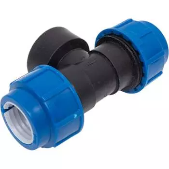 Компрессионный тройник для полиэтиленовых труб LAMMIN Lm34012324032