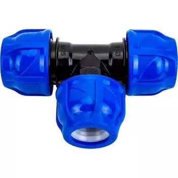 Компрессионный тройник TEBO T-ПНД.Тр.0.25-25-25.CN