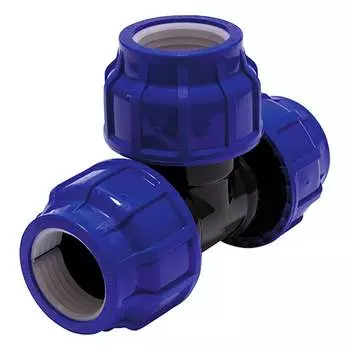 Компрессионный тройник TEBO T-ПНД.Тр.0.40-40-40.CN