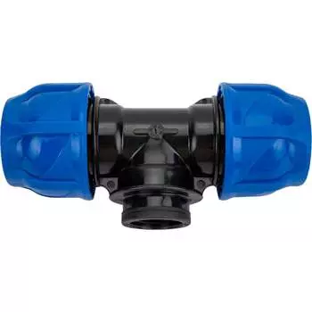 Компрессионный тройник TEBO T-ПНД.Тр.4.25-12.CN