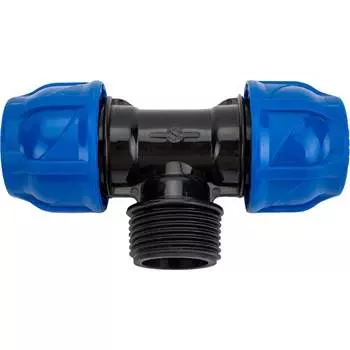 Компрессионный тройник TEBO T-ПНД.Тр.5.25-1.CN