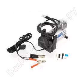 Компрессор dollex 12v, 20 a, 10 атм, 55 л/мин, предохранитель, шланг, на клеммы, сумка dl-0001