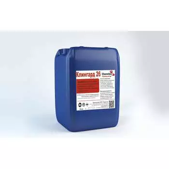Концентрированное кислотное беспенное средство ХИМИТЭКС КЛингард-26 КЛ26024/10ЛК