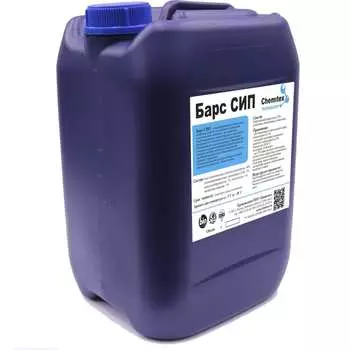 Концентрированное щелочное беспенное моющее средство ХИМИТЭКС Барс СИП БССВ003/10ЛК