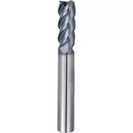 Концевая монолитная твердосплавная фреза СпецТехИнструмент D5L75T4AlTiNHRC60ASTI
