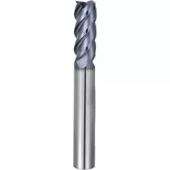 Концевая монолитная твердосплавная фреза СпецТехИнструмент D6L50T4AlTiNHRC60ASTI